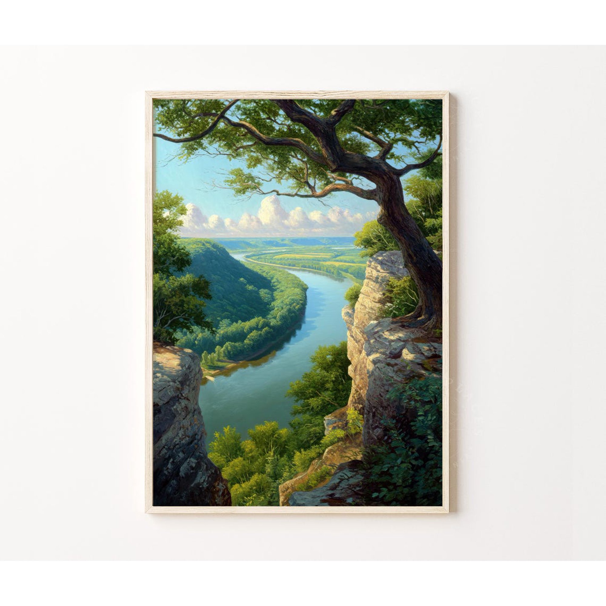 Mississippi Palisades State Park River Bluffs Home Decor