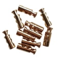 thumbnail image 2 of Tapones De Cerradura De Cable Metálico 10 Piezas / Lote - Orificio Doble, Tope De Resorte, Tope De Palanca Para Cordón, Cordón, Cuerda Elástica Soledad Tapones de cerradura de cable de aleación, 2 of 5