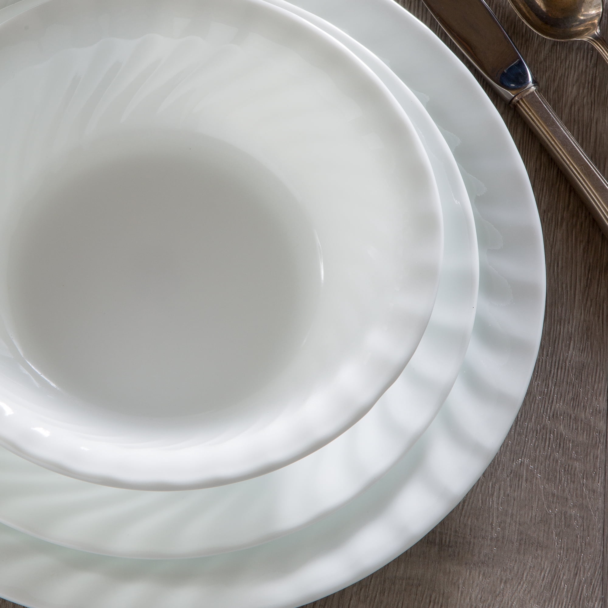 Corelle Enhancements 10.25" Glass Dinner Plate