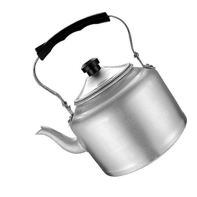 1pc 20cm Vintage Aluminum Water Kettle With Insulated Handle Gas Cooker Kettle|Sports Bottles