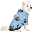 thumbnail image 3 of Bingfone French Bulldog Face Dog Clothes Hoodie, Pet Winter Coat,Puppy Sweatshirts For Small Dogs Boy Girl,Suitable For All Breeds-X-Large, 3 of 9