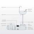 thumbnail image 4 of Portable Camping Sink Collapsible Outdoor Wash Basin, 4 of 7