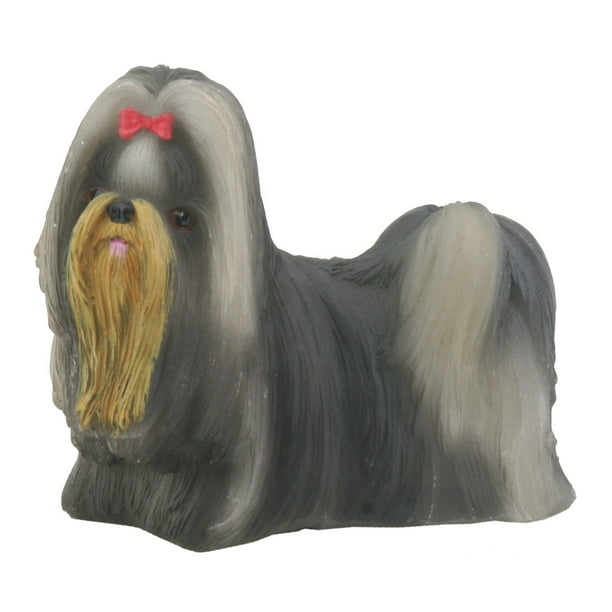 shih tzu resin statue