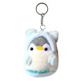thumbnail image 2 of Llavero de muñeco de pingüino perfecl oreja corta azul, 2 of 8
