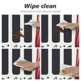 thumbnail image 4 of Wuche  Red Chili Peppers Round Fitted Tablecloth Elastic Edge Waterproof Oil-Proof Table Cover Stain-Resistant Table Cloth Fits Round Tables, 4 of 7