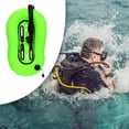 thumbnail image 6 of yotijar Diving Snorkeling Donut Wing Single Tank Scuba BCD Set for Freediving Diving Green, 6 of 8