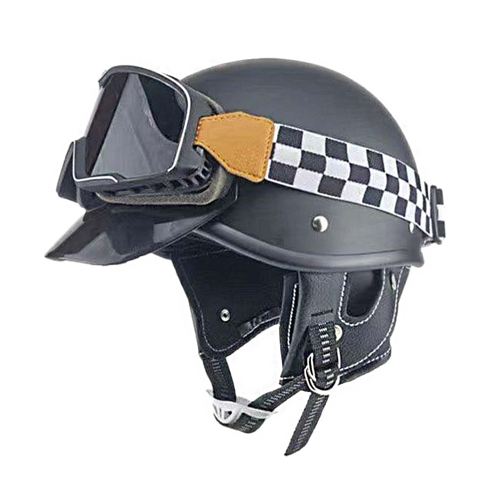 Baoblaze Scooter Helmet Comfortable Breathable Cycling Accessories Motorbike Helmet Matt Black