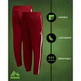 thumbnail image 2 of RBX Boys Sweatpants Tricot Soft Stretch Performance Boys Joggers with Elastic Waist & Pockets 4 Pack, 2 of 7