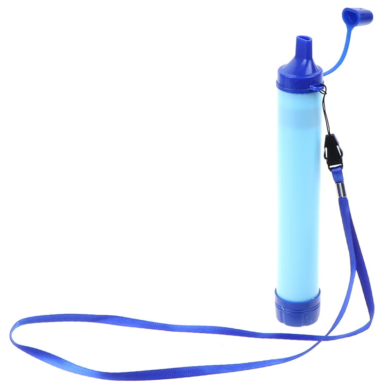 Military 99.99/% Water Filter Purification Emergency Gear Straw Camping Hikin/_ja