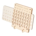 thumbnail image 4 of Calendario de bricolaje, ensamblaje de calendario de bricolaje de madera Calendario de bricolaje de madera Juguete de ensamblaje de calendario de bricolaje Valor excepcional, 4 of 9
