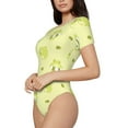thumbnail image 2 of Naloa Cute Frog3 Women's Short-Sleeved Onesie, One-Piece Swimsuit for Parties, dates, clubs - Medium, 2 of 9