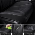 thumbnail image 4 of FLORICH Car Seat Covers Full Set, Luxury Design Front and Rear Seat Protectors, Universal Auto Interior Accessories Fit for Most Cars, Black, 4 of 7