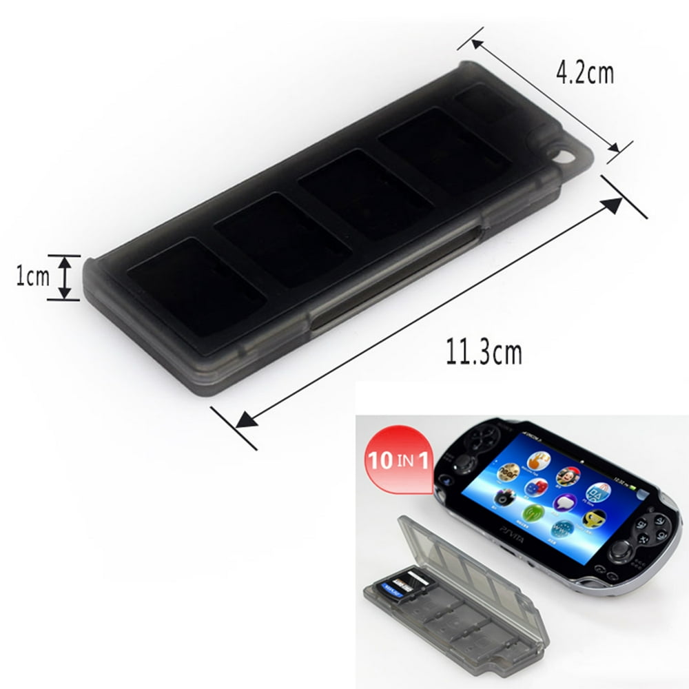 10 in 1 Game & Memory Card Holder Case Storage Box for PS Vita (PSV