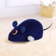 thumbnail image 3 of Juguete de ratón de simulación de peluche para gatos, ratón de cuerda de relojería, alivia el aburrimiento, adecuado para gatos, de peluche, azul, 3 of 6