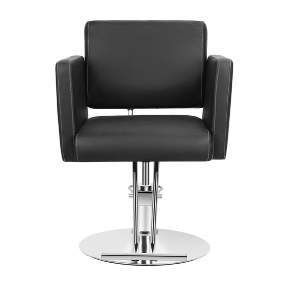 Happydeer Hair Salon Chair with Heavy Duty Hydraulic Pump, 360 Degrees Rolling Swivel Stylist Chair, Beauty Barber Chair, Max Load Weight 330 Lbs, for Facial Repair, Shaving Hair Salons