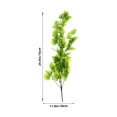 thumbnail image 4 of SHISUYAN 2pcs Artificial Wall Hanging Plants Fake Monstera Rattan Wall Decor Ceiling Rattan Pendant, 4 of 9