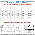 thumbnail image 4 of IWRICH Womens Low Wedge Sandals Arch Support Summer Beach Shoes Comfort Walking Bohemian Footwear Beige 7, 4 of 5