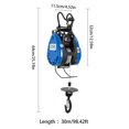 thumbnail image 6 of Electric Hoist with Wireless Remote Control, 250kg Capacity, 98.43ft Steel Wire, 1300W Motor for Efficient and Safe Lifting Operations, 6 of 6