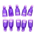 thumbnail image 2 of Clips de tapa de remojo de arte de uñas Ndcxsfigh, herramientas de envoltura para removedor de esmalte de Gel, 10 Uds., 2 of 5