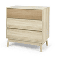 thumbnail image 5 of RichYa 3-Drawer Dresser for Bedroom, Chest of Drawers with Storage,Wooden Nightstand for Bedroom,Living Room, 5 of 9