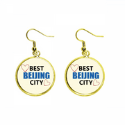 beijing sign art deco fashion ear dangle en drop earring jewelry woman