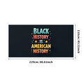 thumbnail image 2 of Decorative Design Black History Banner Colorful Textual Cultural Awareness for Educational Event Indoor Celebration Community Gathering, 2 of 7