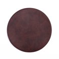 thumbnail image 2 of 6 Color Waterproof PU Leather Coaster Heat Resistant Round Cup Coaster Cup Mat Tableware Insulation Mat Bowl Placemat Home Decor, 2 of 8