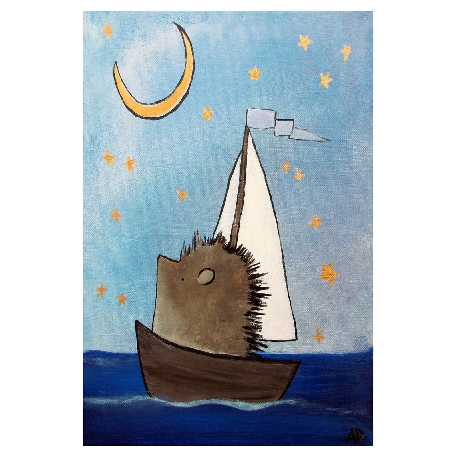Marmont Hill The Hedgehogs Dream Wall Art