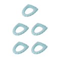 thumbnail image 3 of Ounissouiy Cubierta de asiento de inodoro Closestool Almohadillas en forma de O Acrílico Baño Hogar Tejer Mats Mantener caliente Universal Type8 NO8, 3 of 6