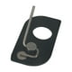 thumbnail image 5 of Parche magnético universal para flechas, 3 unidades, para zurdos y diestros, para arco recurvo y flecha, equipo de tiro con arco competitivo (negro), 5 of 6