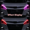 thumbnail image 3 of 1/2x Coche Led DRL Diurna Tiras De Luz 70 Cm Impermeable Auto Faro Fluyendo Señal De Giro Luces Amarillas Lámpara Decorativa 12v, 3 of 4