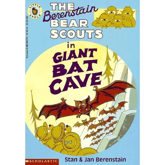 Pre-Owned The Berenstain Bear Scouts in Giant Bat Cave (Bear Scouts) (Paperback) 0590603795 9780590603799