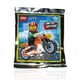 thumbnail image 4 of LEGO Town City Minifigure - Cool Kid on Dark Orange Motorcycle Foil Pack Limited Edition (16 Pieces) LEGO -, 4 of 6