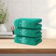 thumbnail image 4 of Toalla de baño 100% algodón | Absorbente de secado rápido estilo spa de hotel de lujo de alta gama | Para viajes en casa al aire libre | Verde | Suave, transpirable, amigable con la piel | 75x35cm, 4 of 6