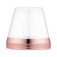 thumbnail image 2 of Cateissary Taza desechable higiénica y fácil de usar para todas las ocasiones, vasos desechables con borde dorado, 100 pack/lote Mostrada borde plateado, 2 of 6