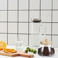 thumbnail image 4 of HLONK Glass Jar Candy Jar With Lids Glass Containers With Lids Seasoning Organizer Grain Container Tea Jar, 4 of 6