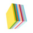 thumbnail image 4 of HEALEEP 1000 Pcs Papier de Construction Coloré Couleurs Assorties pour Décoration pour Enfants, 4 of 7