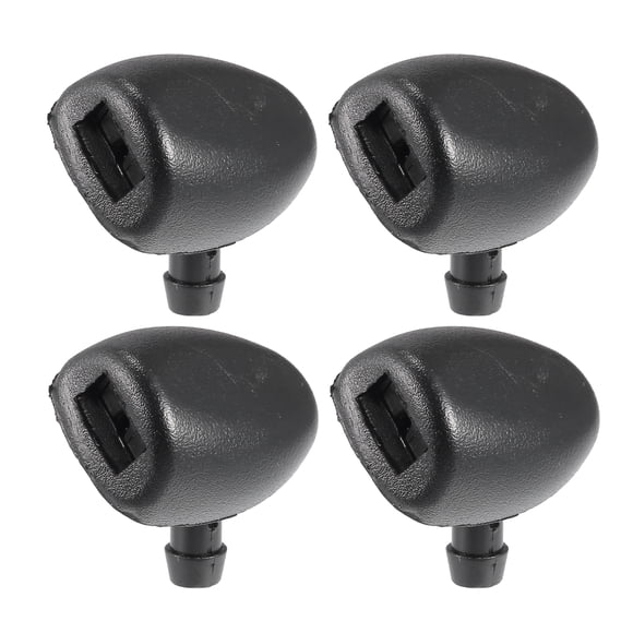 Boquilla de limpiaparabrisas para Peugeot 206 1998-2023 No.6438Z1/6438CA, paquete de 4, color negro