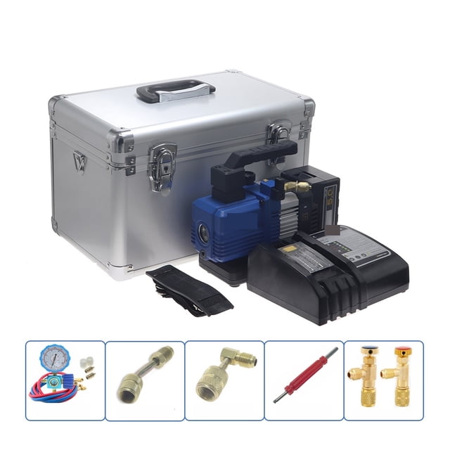 Lithium Battery Vacuum Pump Silent Small VRP-2DLi VRP-2SLI Charging Dual Stage 1L DC Brushless Mini Vacuum Pump ,Widely Use