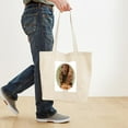 thumbnail image 4 of CafePress - Irish Setter 9Y322D 116 Tote Bag - Unisex Canvas Tote Bag, Beige, 1-Piece, 4 of 7