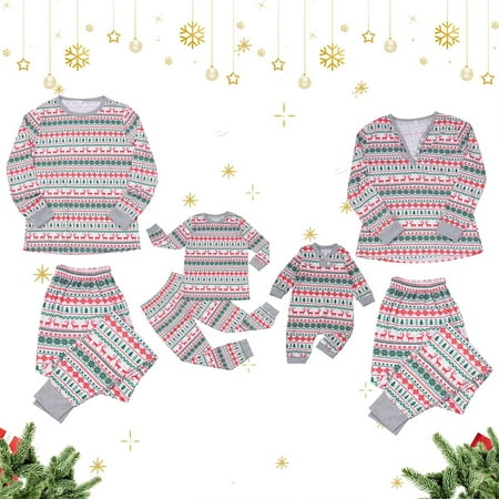

Matching Family Pajamas Christmas Sleepwear Cotton Holiday Pjs