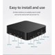 thumbnail image 4 of Android TV Box 4K HDR Streaming Media Player 4GB RAM 32GB ROM Allwinner H3 Core Smart TV Box, 4 of 5