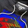 thumbnail image 2 of Honda Civic Bold Unisex Adult Slim Fit Pull-Over Heather Hoodie, Charcoal, Large, 2 of 5