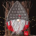 thumbnail image 5 of CHAO Calendario De Adviento De Navidad, Tomte Sueco Santa Gnomo Calendario De Cuenta Regresiva Tela De Fieltro Con Bolsillos De 25 Días Colgante De Puerta De Pared Decoraciones De Regalo De Navidad Pa, 5 of 5