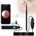 thumbnail image 1 of Ear Otoscope, HD Visual Ear Endoscope Camera with 6 LED Dimmable Light, Adults Kids Pets Ear Cleaning Kit for Android, Tablet and PC, 1 of 5