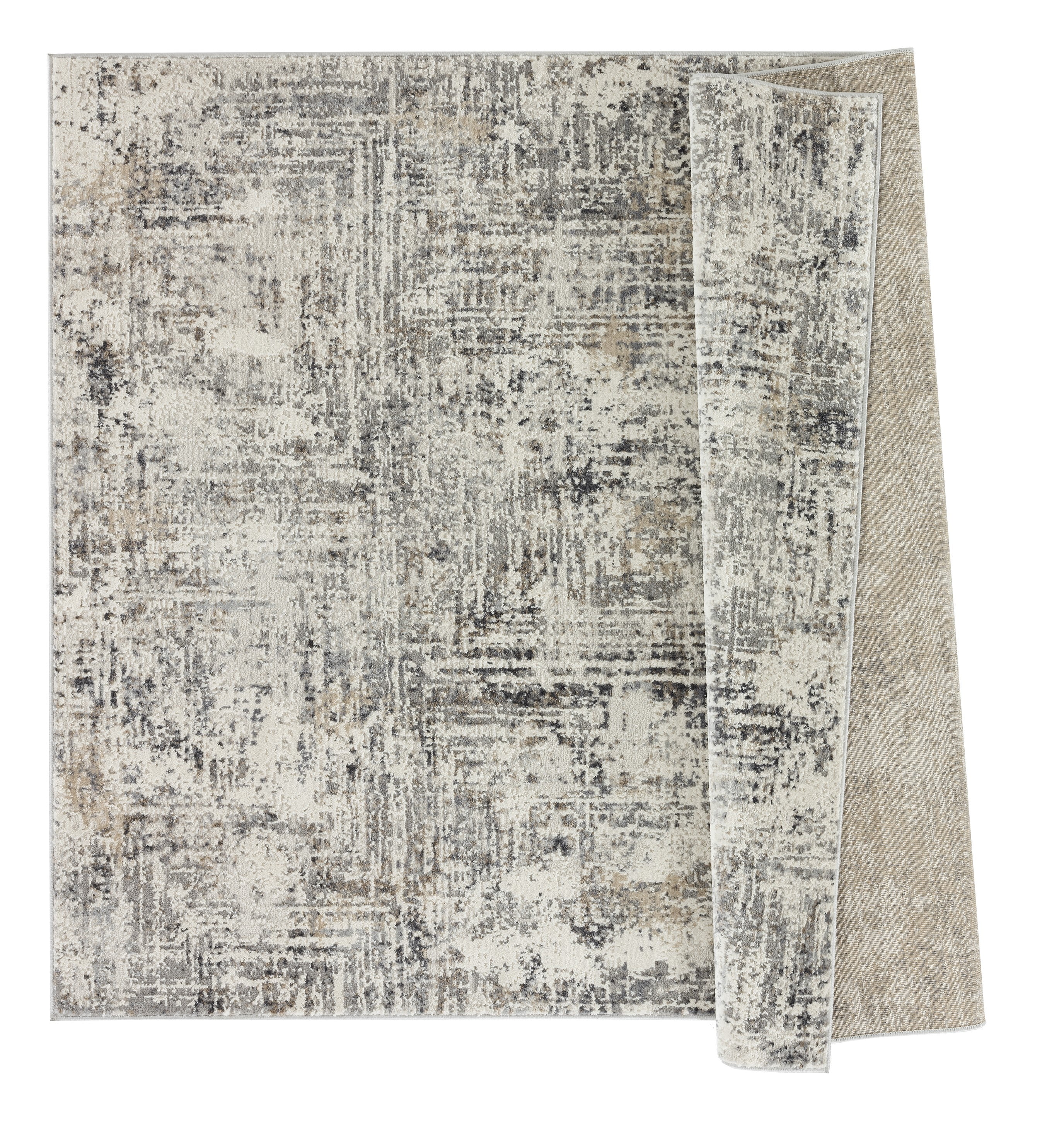 United Weavers Hyperion Telesto Transitional Abstract Area Rug, Wheat, 9'10" x 13'2"