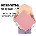 thumbnail image 2 of Carpeta Display Album D DACCKIT C con capacidad para 288 tarjetas, color rosa, 2 of 8