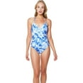 thumbnail image 2 of Sanctuary PRETTY IN PERI Poolside Tie-Dyed One-Piece Swimsuit, US Small, 2 of 4