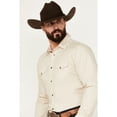 thumbnail image 2 of Gibson Trading Co Men's Axe Basic Long Sleeve Snap Western Shirt Taupe X-Large, 2 of 4