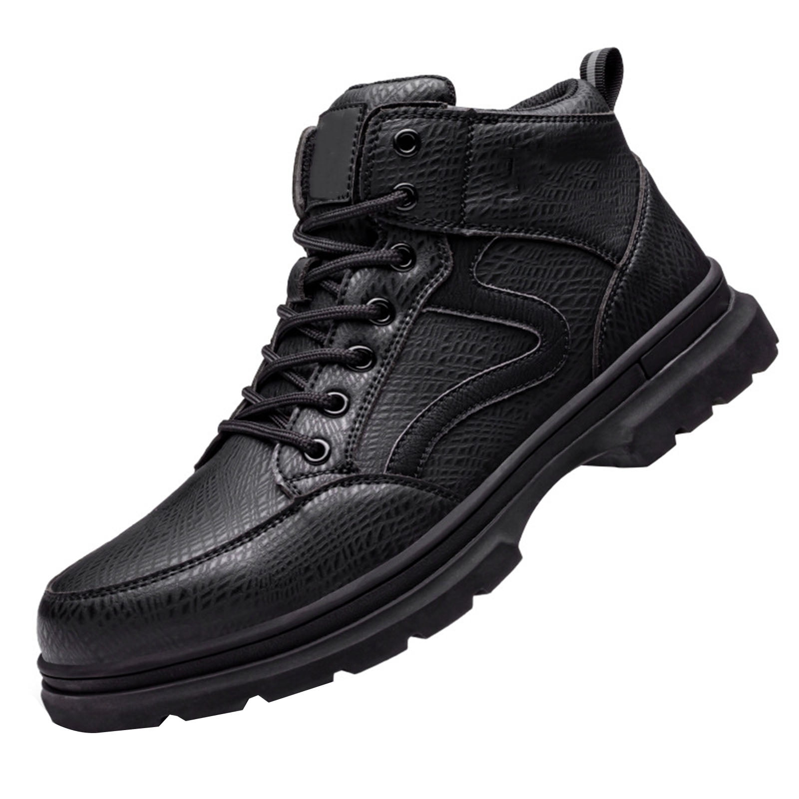 Blundstone Steel Toe Slip-On Elastic Side Boots, Kick Guard, Black